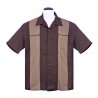 CHEMISE STEADY / HOUNDSTOOTH PANEL