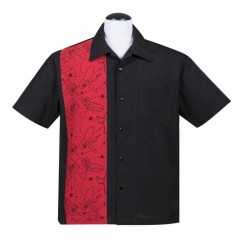 CHEMISE STEADY / Pin-Up State Panel Shirt