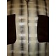 TARANTULA Weekender Jacket Black & Silver Plaid