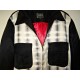 TARANTULA Weekender Jacket Black & Silver Plaid