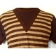 TARANTULA Sci-Fi Polo Top Brown 