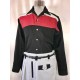 SWANKYS DEL MAR Ls Shirt Black & red fleck