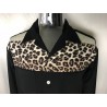 SWANKYS DEL MAR Ls Shirt Black & Leopard