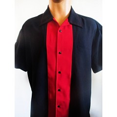 CHEMISE STEADY Big Daddy Blk/Red