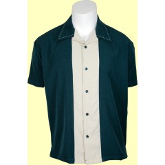 CHEMISE STEADY Big Daddy Green & Cream