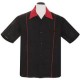 CHEMISE STEADY SHUCKSTER Black/Red