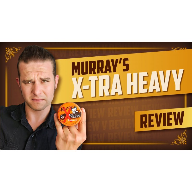 Murrays Pomade - Murrays X-Tra Heavy Pomade - Heavy Duty Hold 3oz