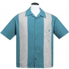 CHEMISE STEADY Mid Century Pacific Silver