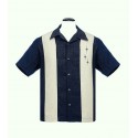 CHEMISE STEADY / 3 Stars panel blue