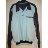 SWEATER Contrast Navy Turquoise T.L