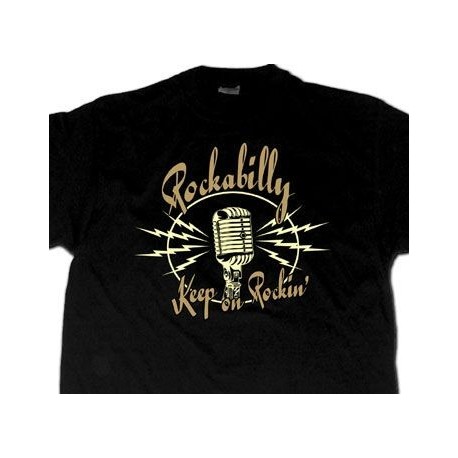 TEE-SHIRT "Rockabilly Keep on Rockin' "