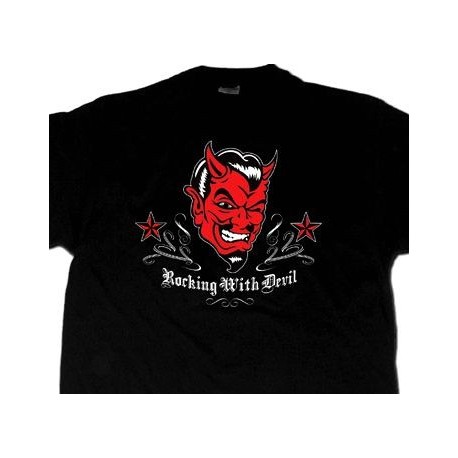 TEE-SHIRT "Rocking with Devil"