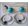 BOUCLES D'OREILLES 50'S DOME