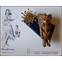 BROCHE TIKI STARDUST