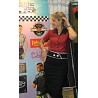 CHEMISIER STYLE DINER 50'S ROCK AROUND TALLULAH