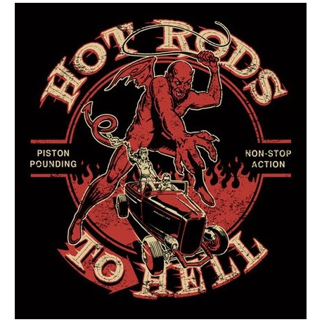 TEE-SHIRT HOT ROD TO HELL